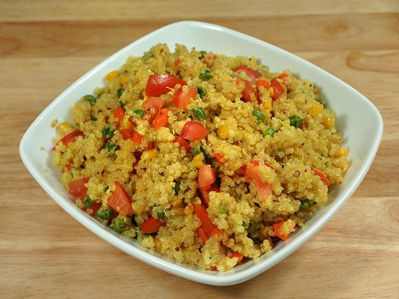 receta de quinoa con verduras