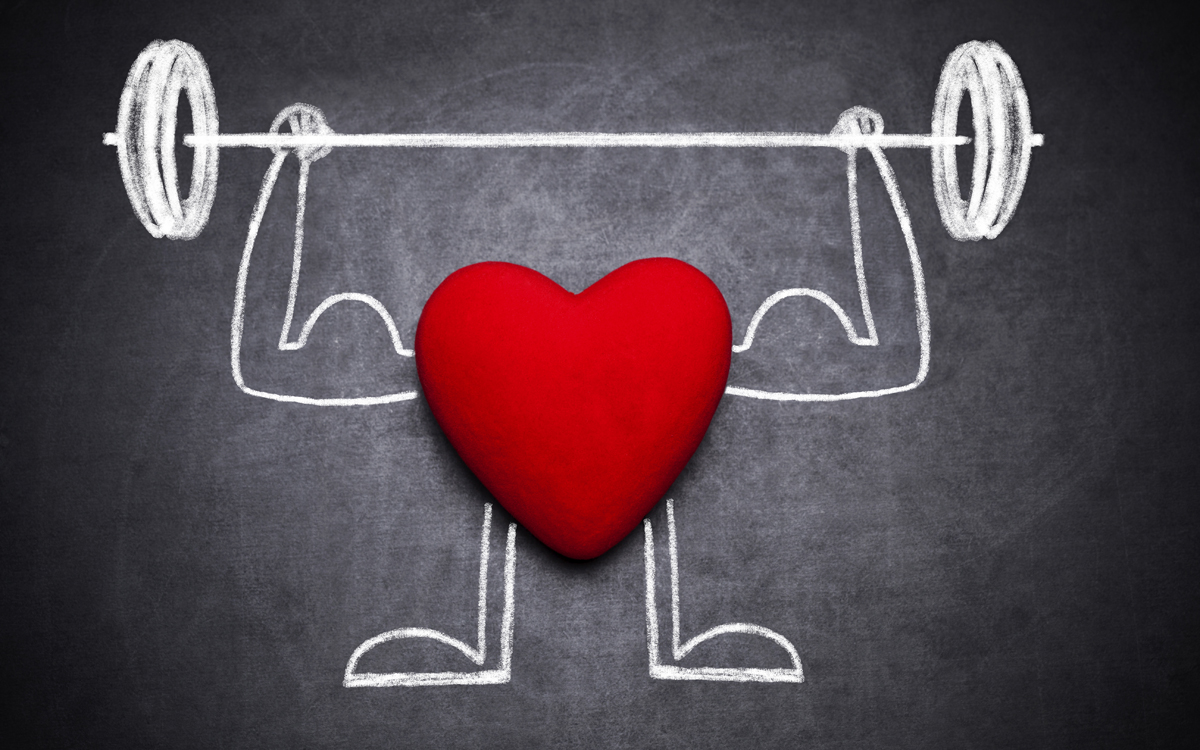 corazón fuerte