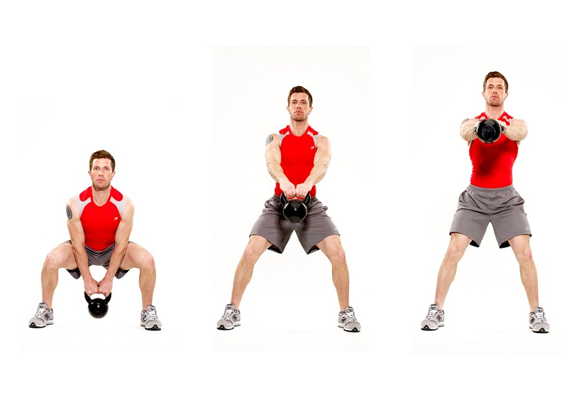 rutina de ejercicios con kettlebells