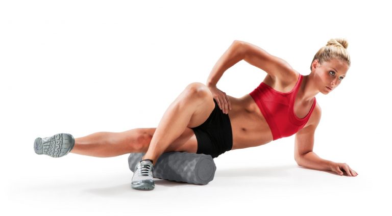 foam roller o rodillo de espuma