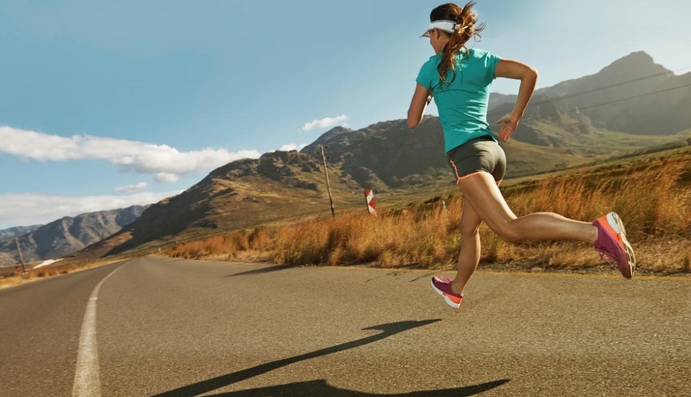 correr por asfalto