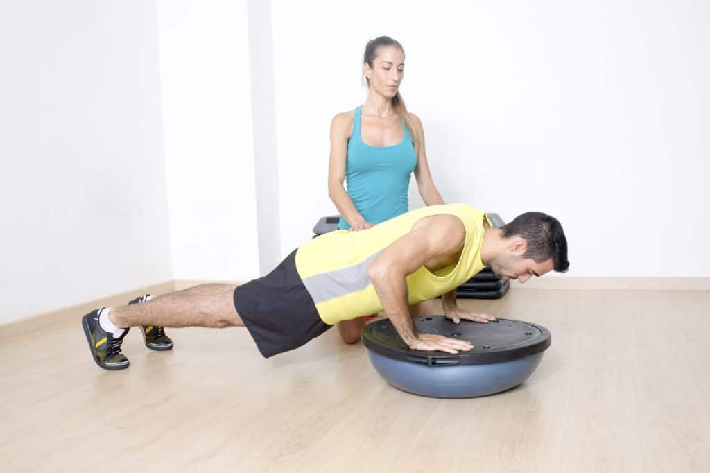 entrenamiento funcional con bosu