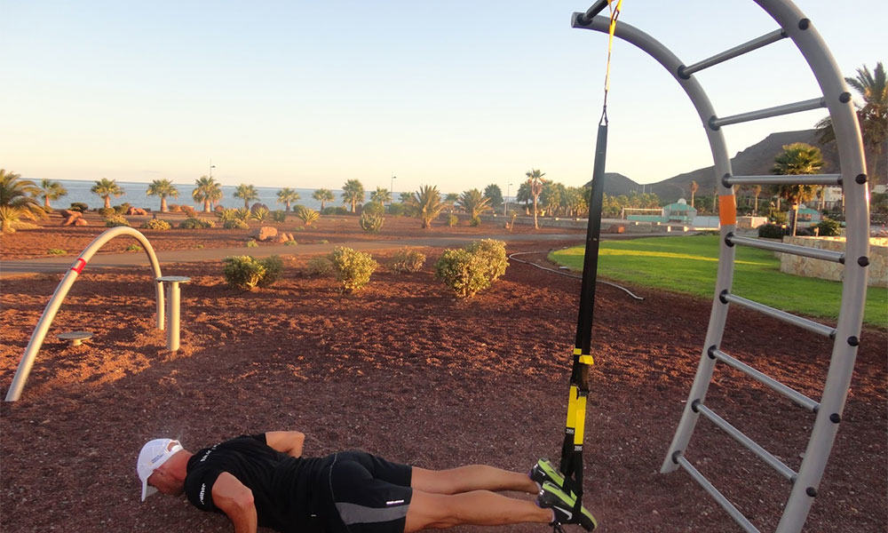 Abdominales con TRX