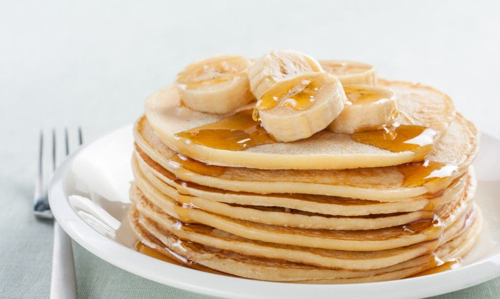 tortitas de plátano