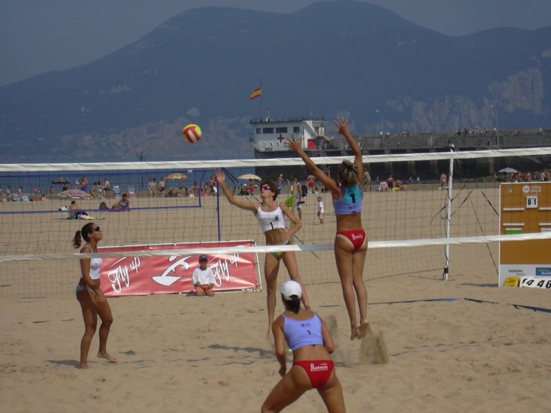 Voley playa, el juego del verano