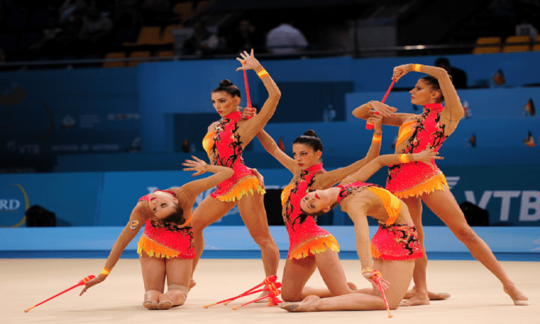 mazas de gimnasia rítmica