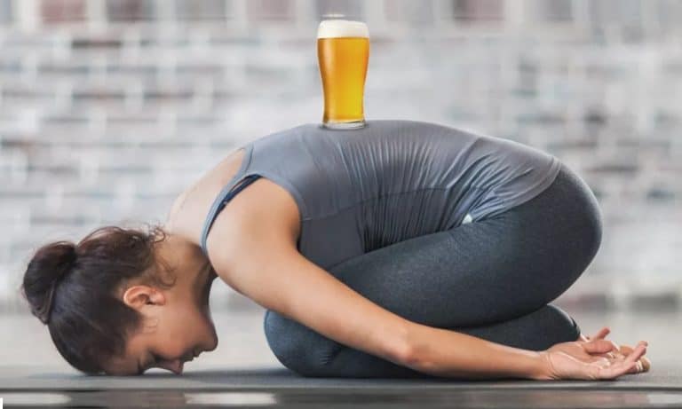 Beer yoga, el ejercicio ideal para los amantes de la cerveza