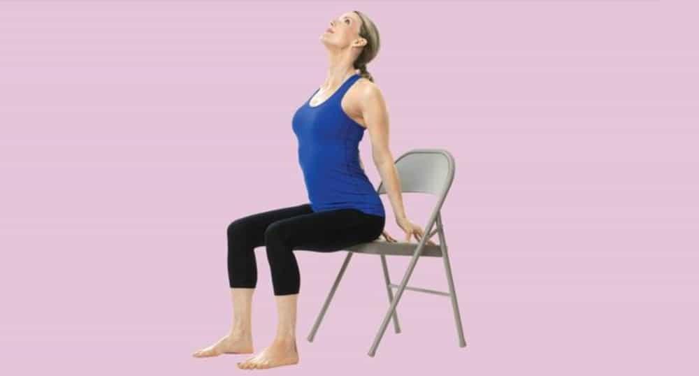 Chair yoga en la oficina - El puente