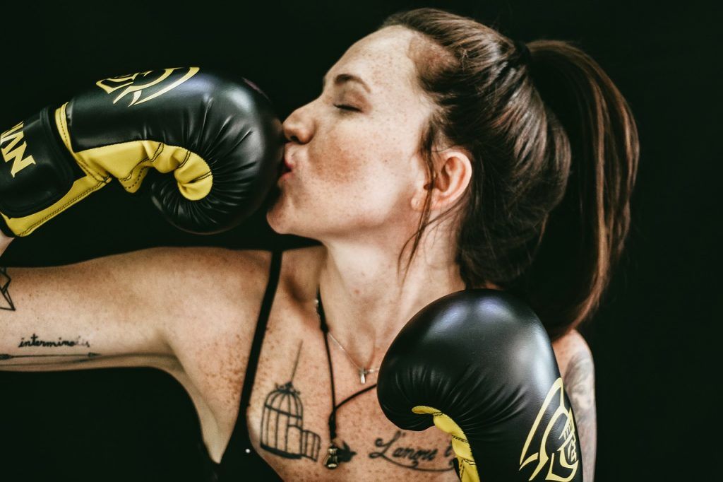 Guantes para boxear