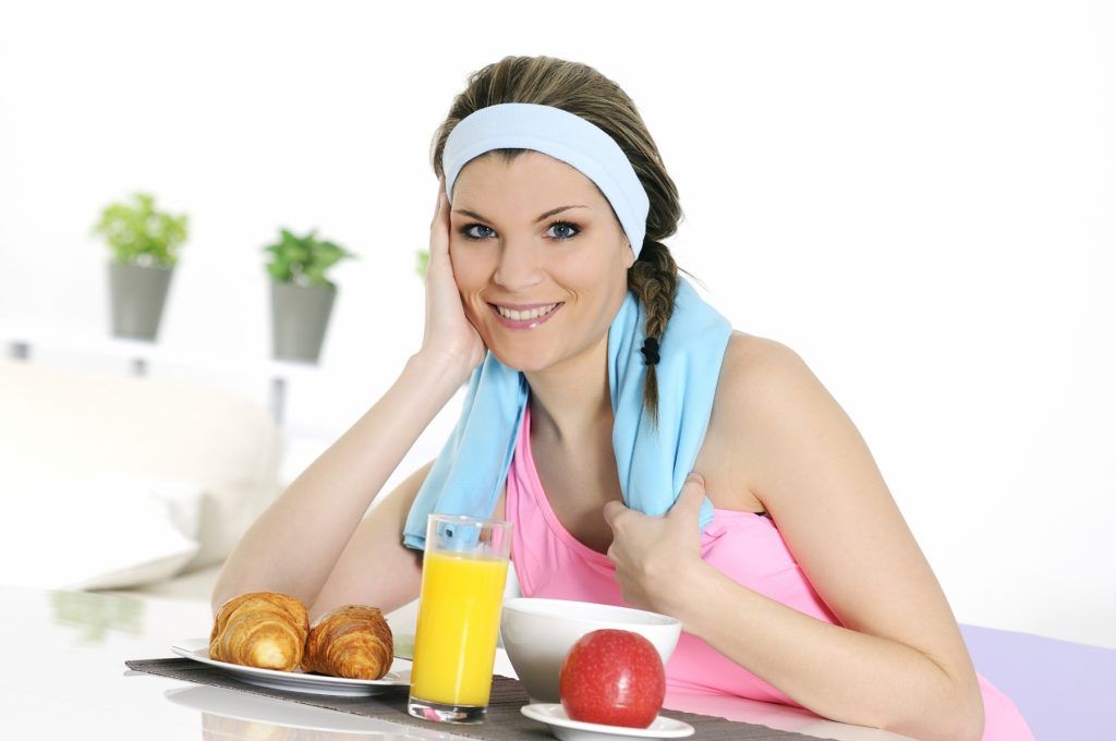 Comida de un deportista
