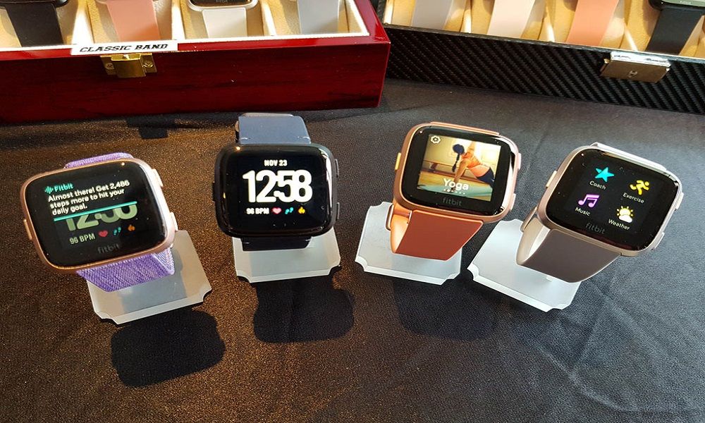 diseño del fitbit versa