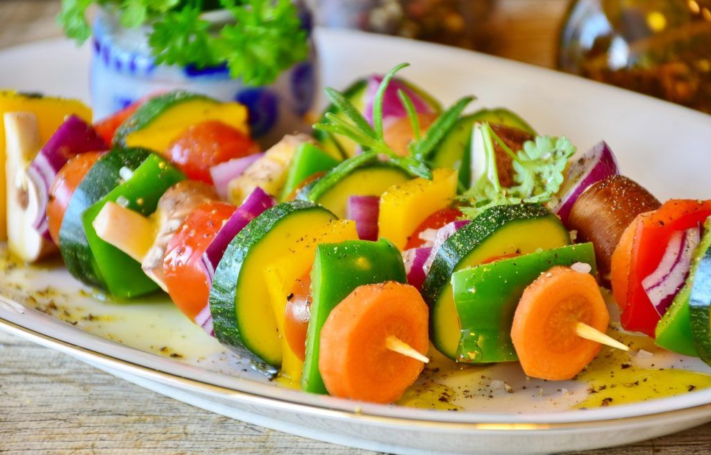 Comer sano con verduras