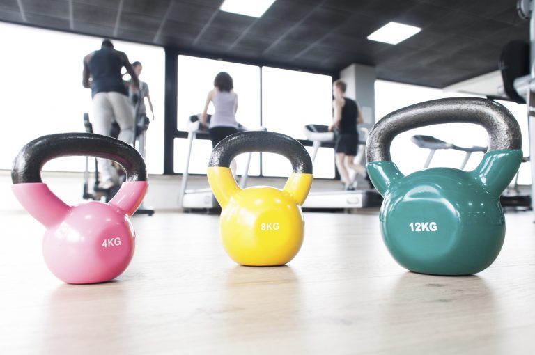 ejercicios con kettlebells