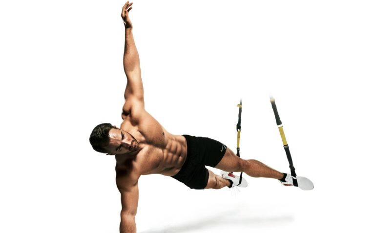 ejercicios de core con TRX