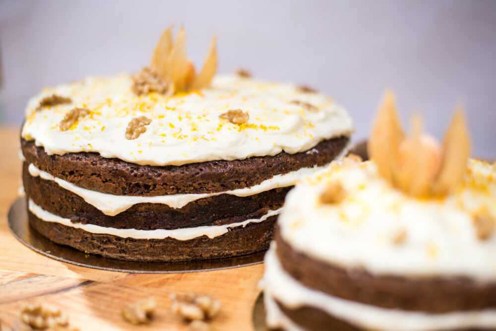 recetas de tartas sin azúcar, tarta de zanahoria