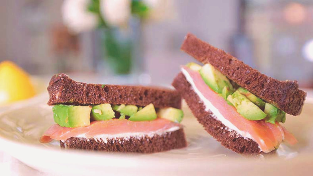 recetas sándwiches saludables salmón