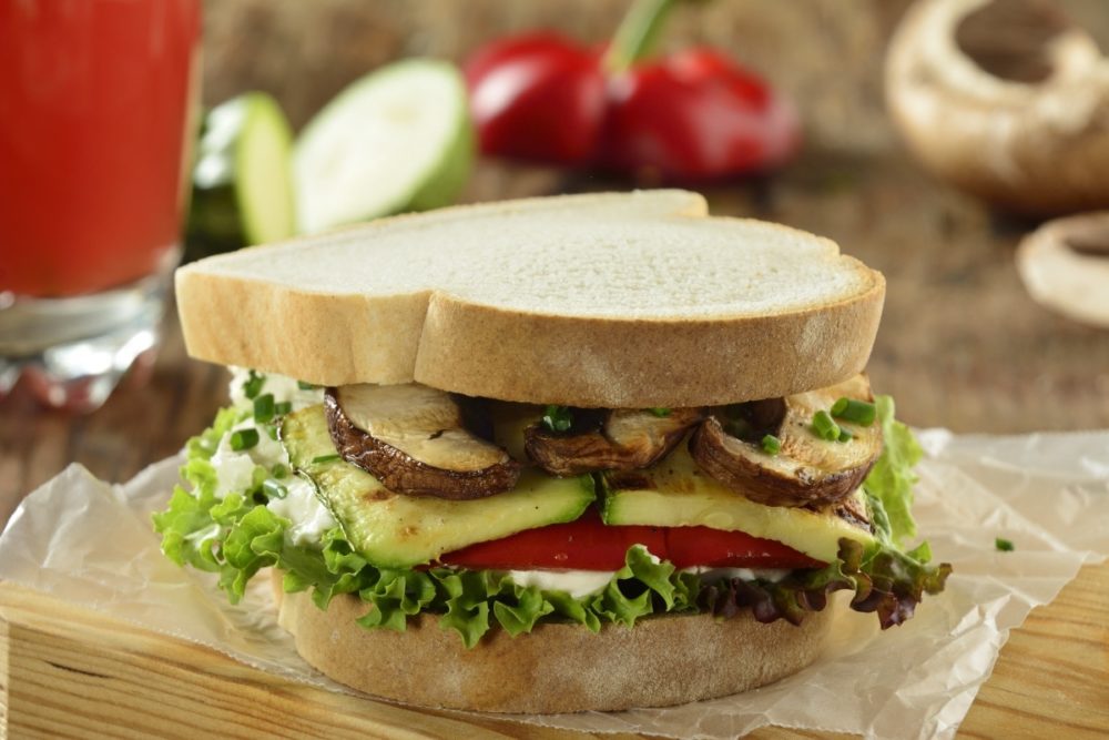 recetas de sándwiches saludables