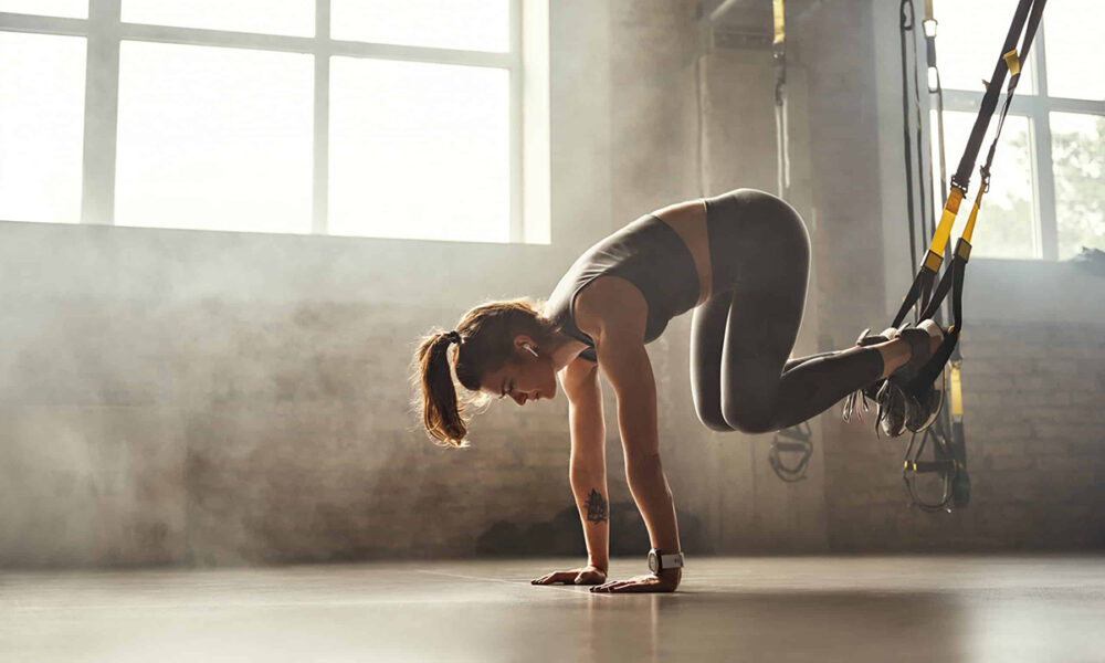 Entrenamiento en suspensión para fortalecer los abdominales