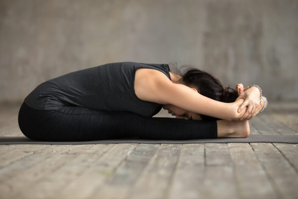 La pinza en yoga
