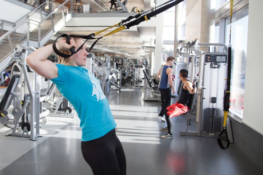 TRX face pulls
