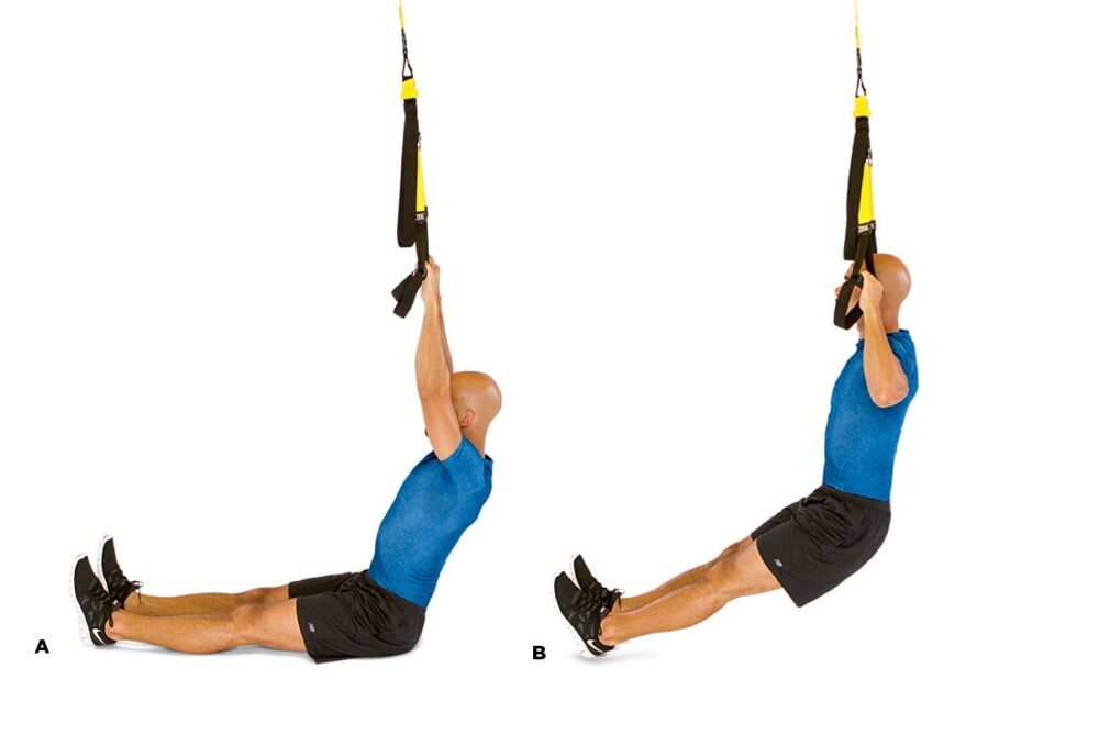 TRX pull-ups