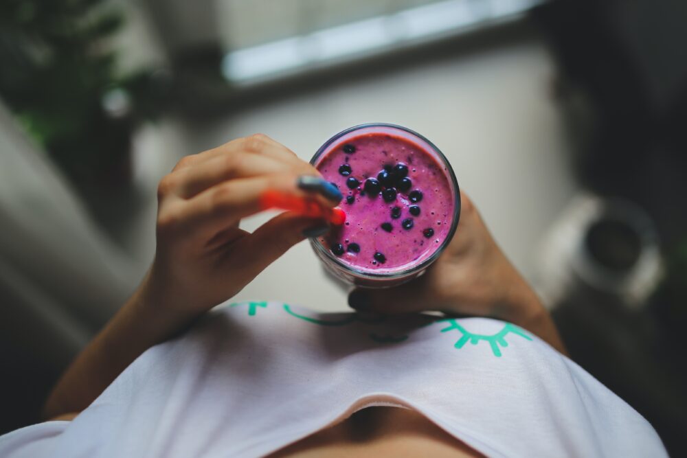 Batido de remolacha para ayudar al sistema digestivo