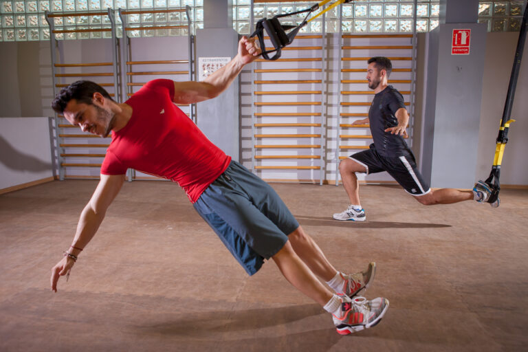 rutina con TRX para dorsal