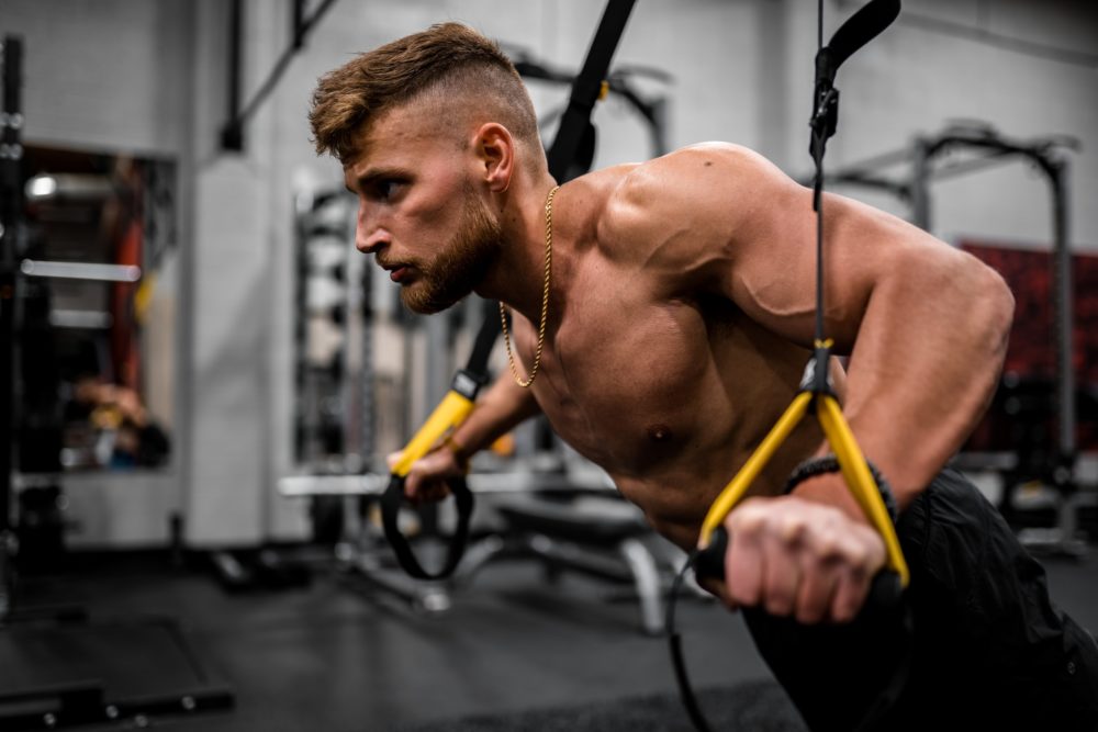 ejercicios con TRX para core