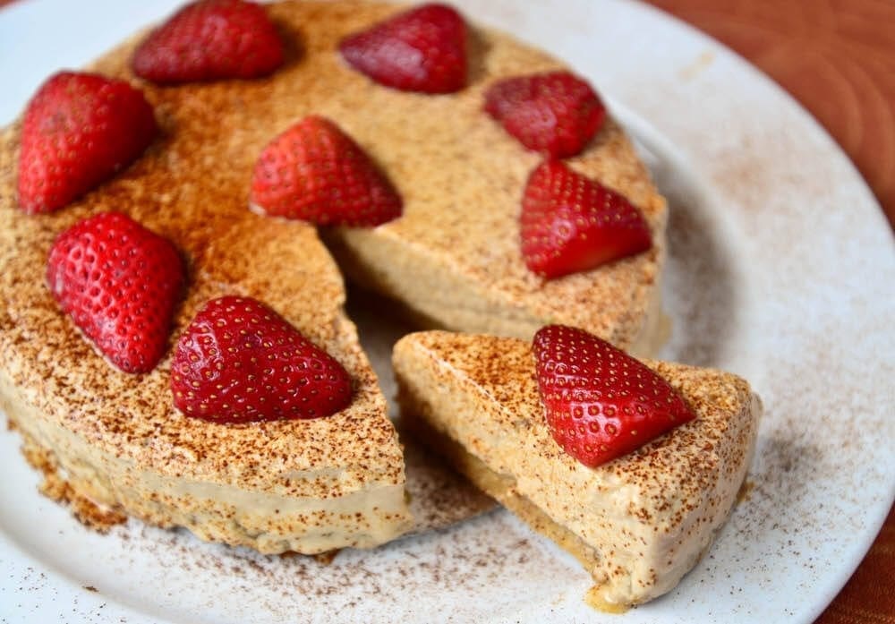 receta de tarta de queso fitness