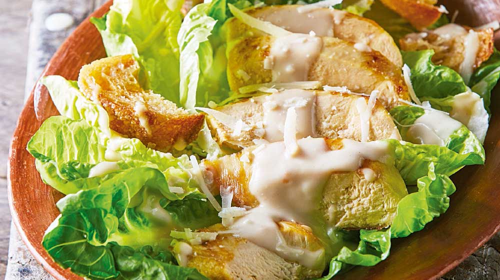 ensalada césar con pollo