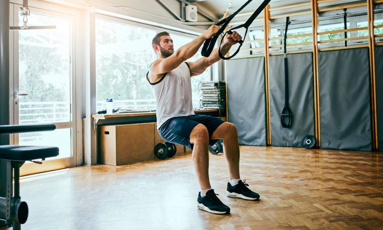 rutina con TRX para glúteos